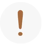 Icon orange Achtung