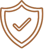 Icon orange Siegel